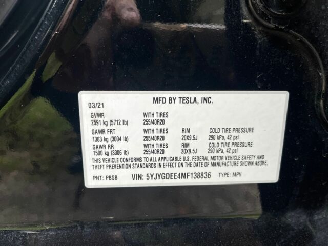 Черный Тесла Другая, объемом двигателя 0 л и пробегом 85 тыс. км за 23500 $, фото 7 на Automoto.ua