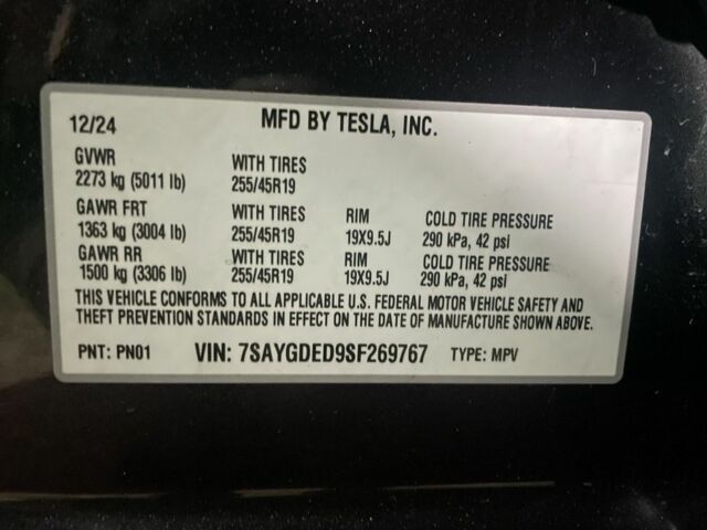 Тесла Другая 2024 в Тернополе на Automoto.ua Серый Тесла Другая, объемом двигателя 0 л и пробегом 3 тыс. км за 28000 $, фото 23 на Automoto.ua