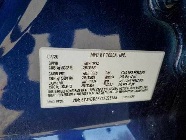 Синий Тесла Другая, объемом двигателя 0 л и пробегом 34 тыс. км за 9200 $, фото 11 на Automoto.ua