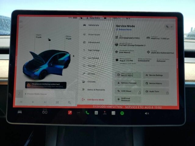 Синій Тесла Інша, об'ємом двигуна 0 л та пробігом 44 тис. км за 15300 $, фото 8 на Automoto.ua