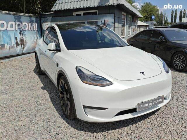 Белый Тесла Model Y, объемом двигателя 0 л и пробегом 133 тыс. км за 26500 $, фото 2 на Automoto.ua