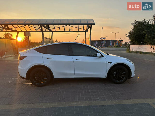 Білий Тесла Model Y, об'ємом двигуна 0 л та пробігом 63 тис. км за 34999 $, фото 1 на Automoto.ua