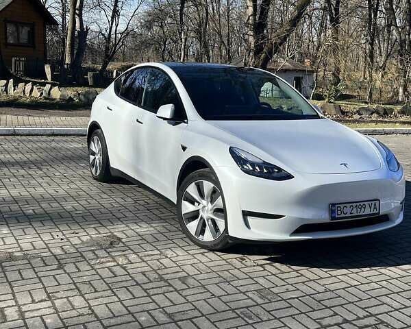 Білий Тесла Model Y, об'ємом двигуна 0 л та пробігом 40 тис. км за 40000 $, фото 1 на Automoto.ua