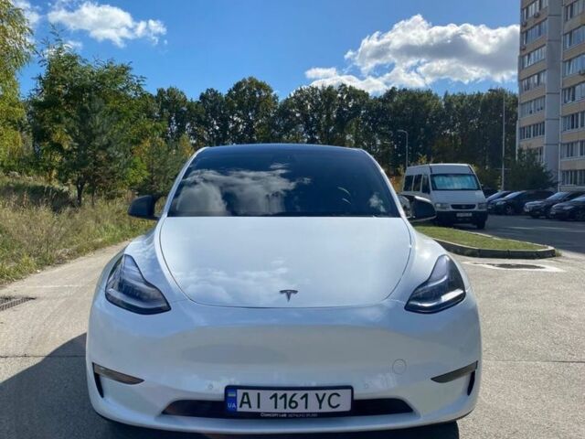 Тесла Model Y 2021 в Киеве на Automoto.ua Белый Тесла Model Y, объемом двигателя 0 л и пробегом 90 тыс. км за 27500 $, фото 5 на Automoto.ua