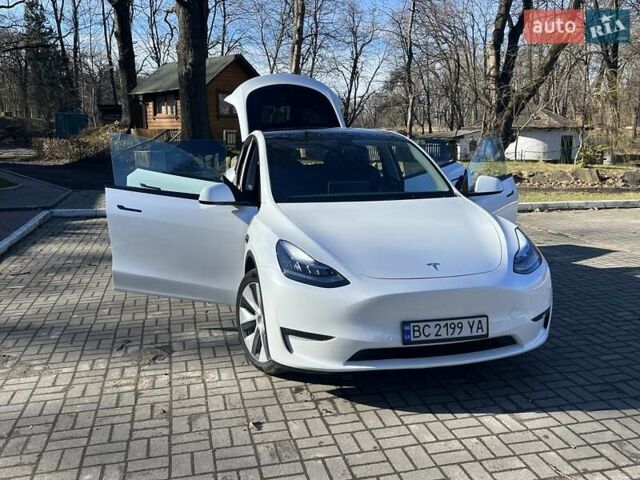 Білий Тесла Model Y, об'ємом двигуна 0 л та пробігом 40 тис. км за 40000 $, фото 7 на Automoto.ua
