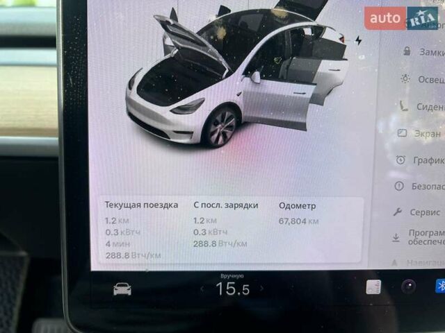 Білий Тесла Model Y, об'ємом двигуна 0 л та пробігом 67 тис. км за 25000 $, фото 14 на Automoto.ua