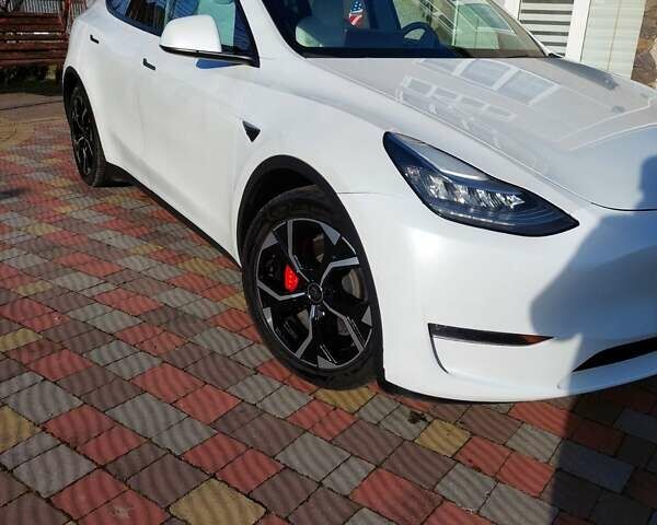 Белый Тесла Model Y, объемом двигателя 0 л и пробегом 113 тыс. км за 24700 $, фото 9 на Automoto.ua