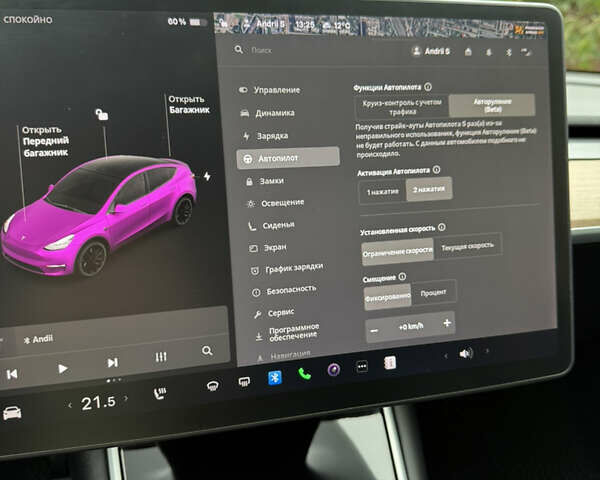 Белый Тесла Model Y, объемом двигателя 0 л и пробегом 62 тыс. км за 28500 $, фото 25 на Automoto.ua