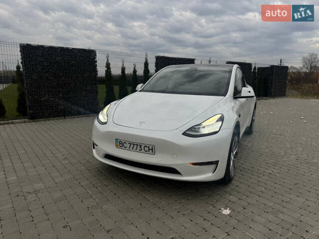 Белый Тесла Model Y, объемом двигателя 0 л и пробегом 50 тыс. км за 25500 $, фото 9 на Automoto.ua