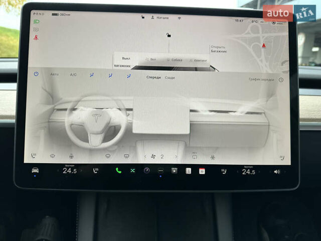 Белый Тесла Model Y, объемом двигателя 0 л и пробегом 116 тыс. км за 21700 $, фото 13 на Automoto.ua
