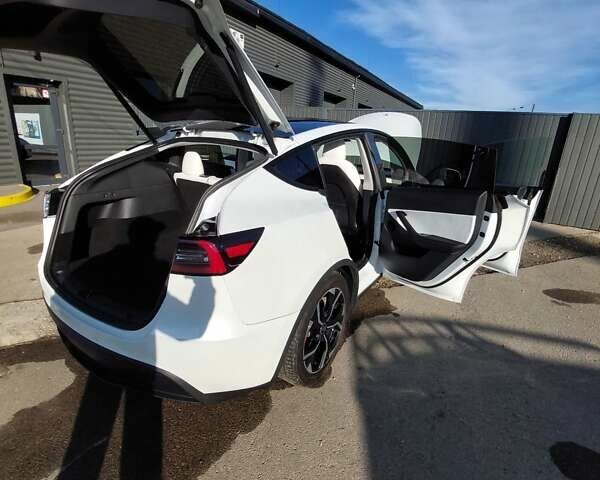 Белый Тесла Model Y, объемом двигателя 0 л и пробегом 113 тыс. км за 24700 $, фото 6 на Automoto.ua
