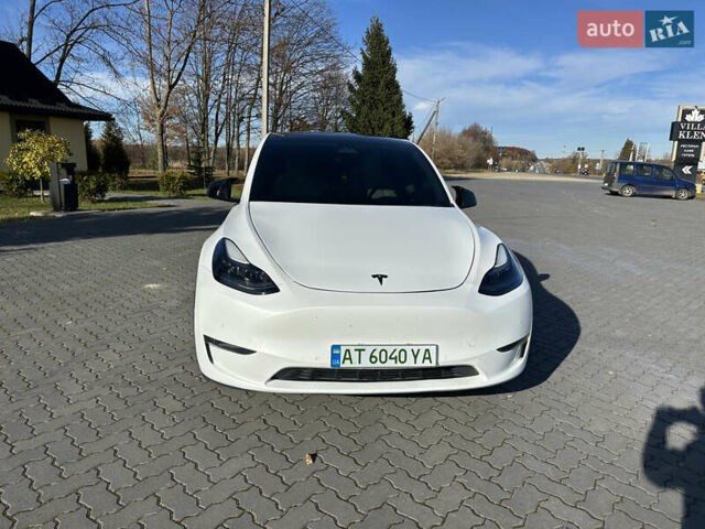 Белый Тесла Model Y, объемом двигателя 0 л и пробегом 85 тыс. км за 22900 $, фото 1 на Automoto.ua