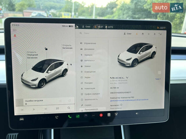 Белый Тесла Model Y, объемом двигателя 0 л и пробегом 47 тыс. км за 22500 $, фото 9 на Automoto.ua