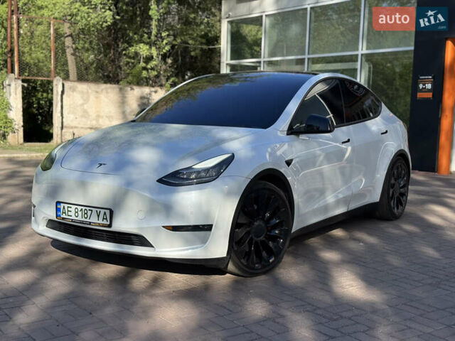 Белый Тесла Model Y, объемом двигателя 0 л и пробегом 84 тыс. км за 28000 $, фото 4 на Automoto.ua