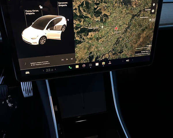 Белый Тесла Model Y, объемом двигателя 0 л и пробегом 97 тыс. км за 24900 $, фото 17 на Automoto.ua