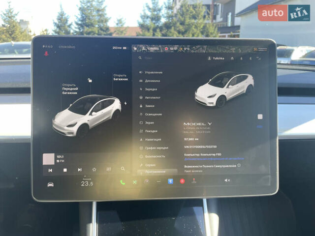 Белый Тесла Model Y, объемом двигателя 0 л и пробегом 158 тыс. км за 26000 $, фото 7 на Automoto.ua