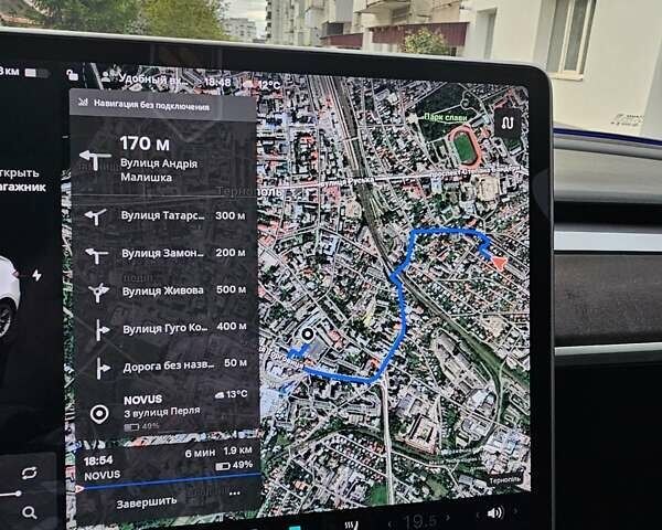 Белый Тесла Model Y, объемом двигателя 0 л и пробегом 74 тыс. км за 23000 $, фото 17 на Automoto.ua