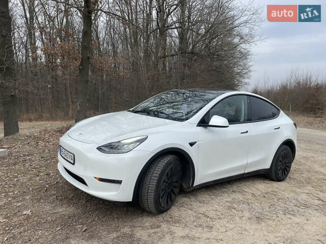 Білий Тесла Model Y, об'ємом двигуна 0 л та пробігом 87 тис. км за 21999 $, фото 8 на Automoto.ua