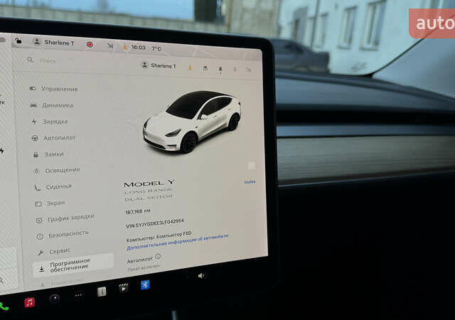 Білий Тесла Model Y, об'ємом двигуна 0 л та пробігом 187 тис. км за 18900 $, фото 23 на Automoto.ua