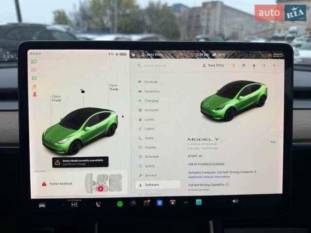 Белый Тесла Model Y, объемом двигателя 0 л и пробегом 142 тыс. км за 18800 $, фото 8 на Automoto.ua