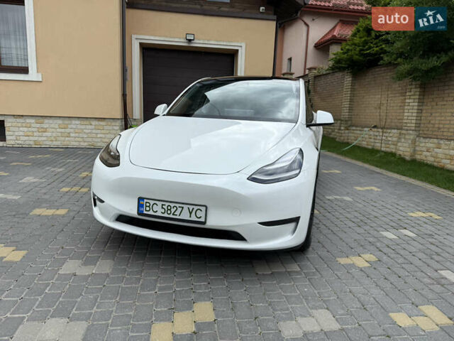 Белый Тесла Model Y, объемом двигателя 0 л и пробегом 98 тыс. км за 23900 $, фото 1 на Automoto.ua