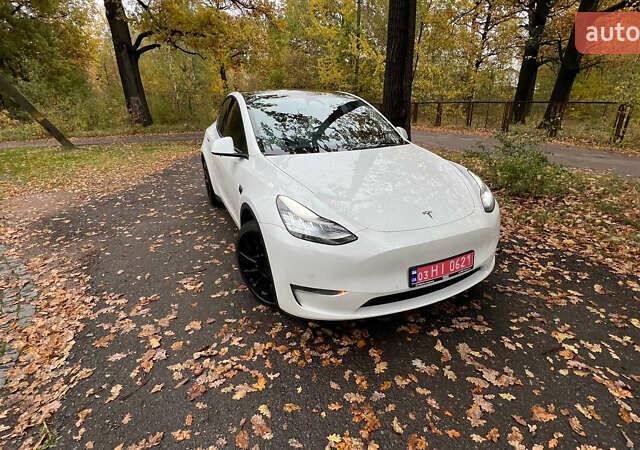 Тесла Model Y 2020 в Житомире на Automoto.ua Белый Тесла Model Y, объемом двигателя 0 л и пробегом 150 тыс. км за 22000 $, фото 12 на Automoto.ua