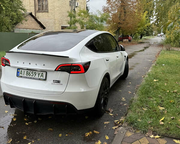 Белый Тесла Model Y, объемом двигателя 0 л и пробегом 62 тыс. км за 28500 $, фото 5 на Automoto.ua