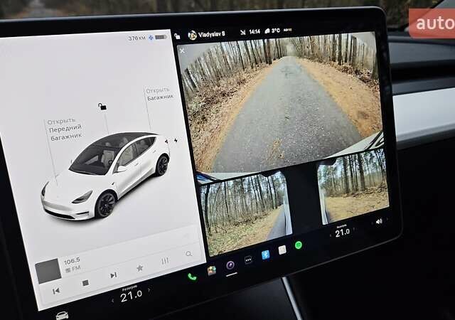 Белый Тесла Model Y, объемом двигателя 0 л и пробегом 71 тыс. км за 27900 $, фото 12 на Automoto.ua