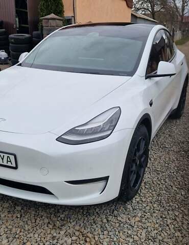 Білий Тесла Model Y, об'ємом двигуна 0 л та пробігом 49 тис. км за 32000 $, фото 14 на Automoto.ua