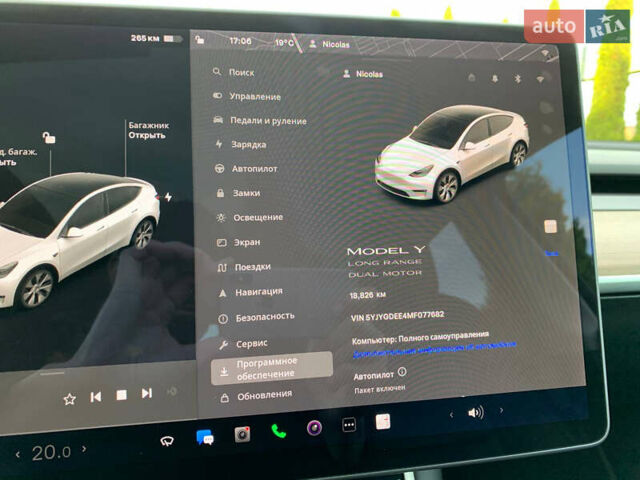 Белый Тесла Model Y, объемом двигателя 0 л и пробегом 35 тыс. км за 26500 $, фото 30 на Automoto.ua