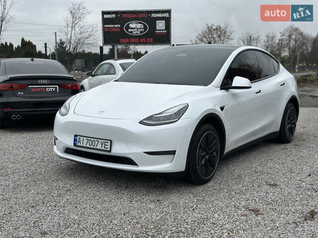 Білий Тесла Model Y, об'ємом двигуна 0 л та пробігом 66 тис. км за 19500 $, фото 5 на Automoto.ua