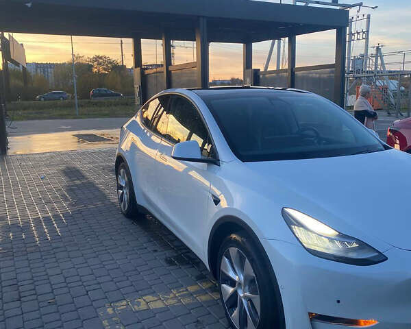 Белый Тесла Model Y, объемом двигателя 0 л и пробегом 50 тыс. км за 25500 $, фото 1 на Automoto.ua