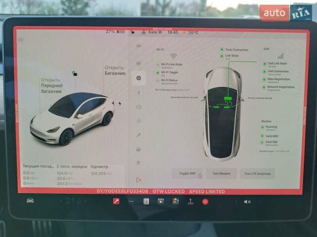 Белый Тесла Model Y, объемом двигателя 0 л и пробегом 128 тыс. км за 19600 $, фото 18 на Automoto.ua