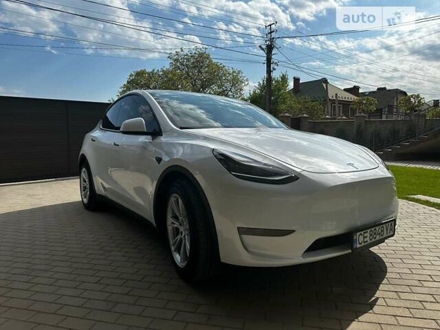 Білий Тесла Model Y, об'ємом двигуна 0 л та пробігом 47 тис. км за 29999 $, фото 1 на Automoto.ua