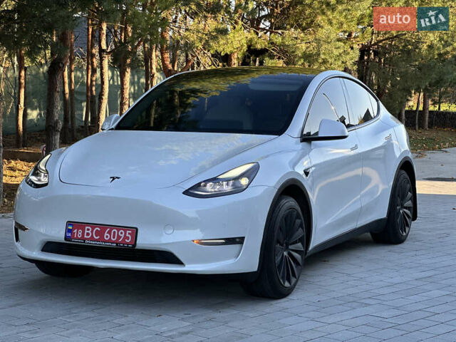 Белый Тесла Model Y, объемом двигателя 0 л и пробегом 118 тыс. км за 21700 $, фото 13 на Automoto.ua