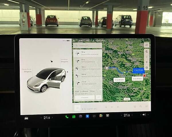 Білий Тесла Model Y, об'ємом двигуна 0 л та пробігом 61 тис. км за 25399 $, фото 12 на Automoto.ua