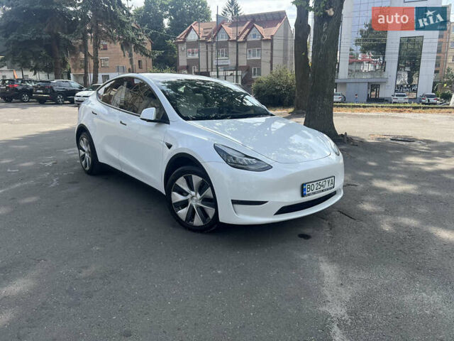 Белый Тесла Model Y, объемом двигателя 0 л и пробегом 31 тыс. км за 29900 $, фото 31 на Automoto.ua