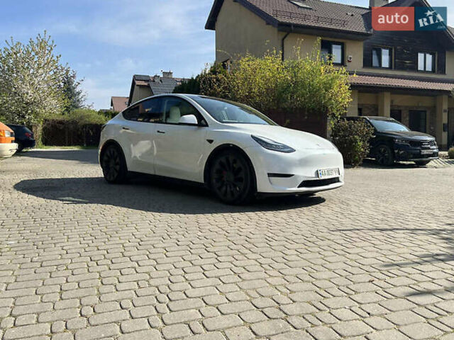 Білий Тесла Model Y, об'ємом двигуна 0 л та пробігом 77 тис. км за 21000 $, фото 5 на Automoto.ua