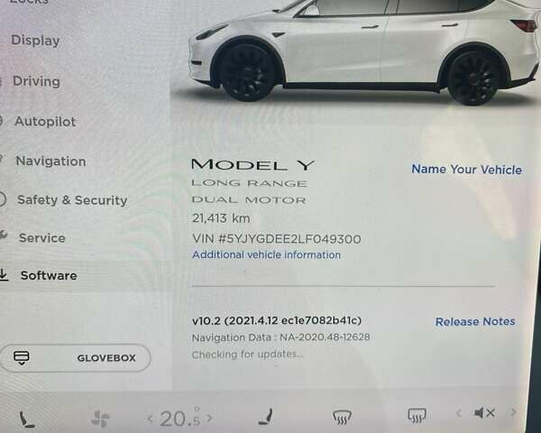 Белый Тесла Model Y, объемом двигателя 0 л и пробегом 21 тыс. км за 19500 $, фото 9 на Automoto.ua