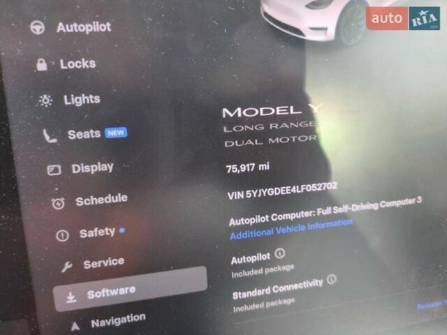 Білий Тесла Model Y, об'ємом двигуна 0 л та пробігом 123 тис. км за 15700 $, фото 19 на Automoto.ua