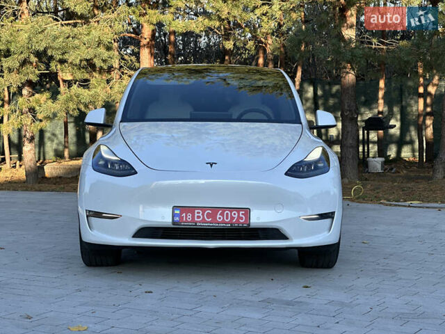 Белый Тесла Model Y, объемом двигателя 0 л и пробегом 118 тыс. км за 21700 $, фото 2 на Automoto.ua