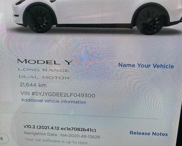 Білий Тесла Model Y, об'ємом двигуна 0 л та пробігом 21 тис. км за 19000 $, фото 71 на Automoto.ua