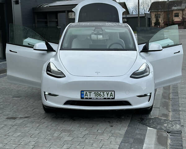 Белый Тесла Model Y, объемом двигателя 0 л и пробегом 67 тыс. км за 28900 $, фото 9 на Automoto.ua