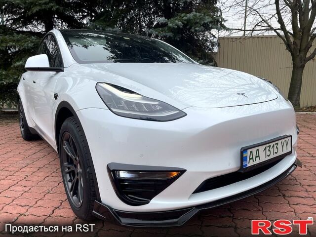 Білий Тесла Model Y, об'ємом двигуна 0 л та пробігом 46 тис. км за 38000 $, фото 2 на Automoto.ua