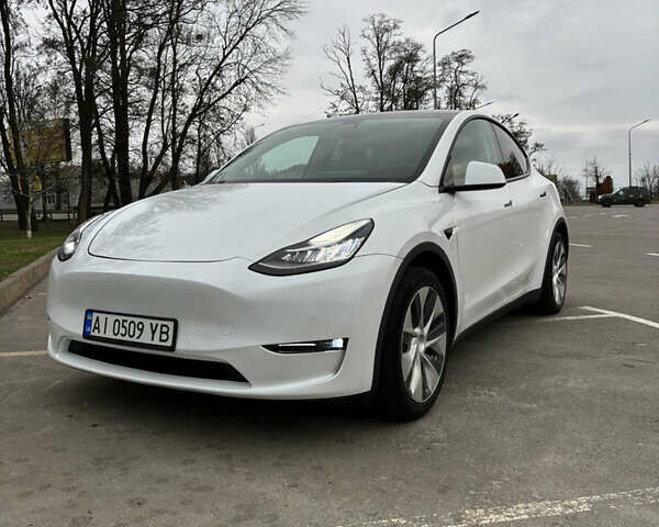 Білий Тесла Model Y, об'ємом двигуна 0 л та пробігом 70 тис. км за 28000 $, фото 24 на Automoto.ua