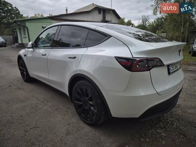 Белый Тесла Model Y, объемом двигателя 0 л и пробегом 104 тыс. км за 23500 $, фото 4 на Automoto.ua