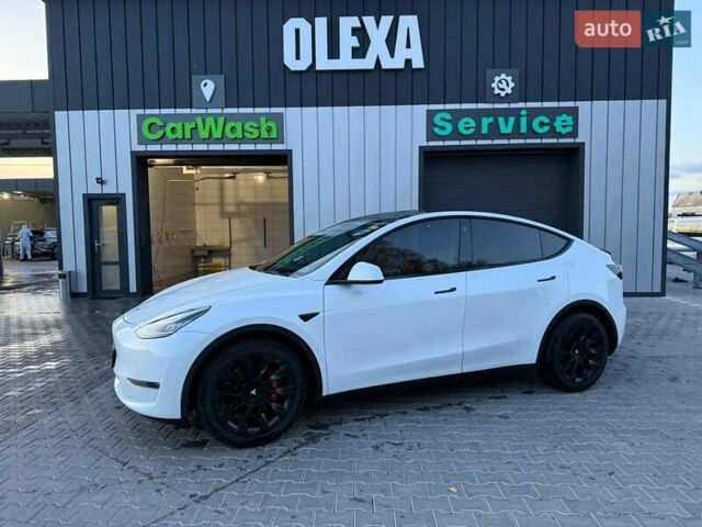 Белый Тесла Model Y, объемом двигателя 0 л и пробегом 132 тыс. км за 20800 $, фото 114 на Automoto.ua