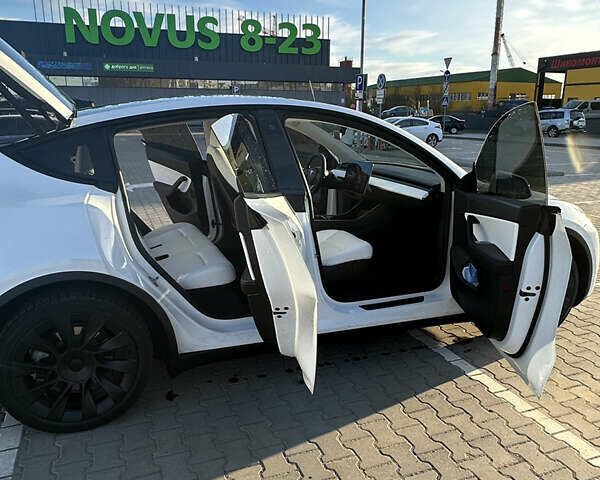 Белый Тесла Model Y, объемом двигателя 0 л и пробегом 63 тыс. км за 31900 $, фото 7 на Automoto.ua