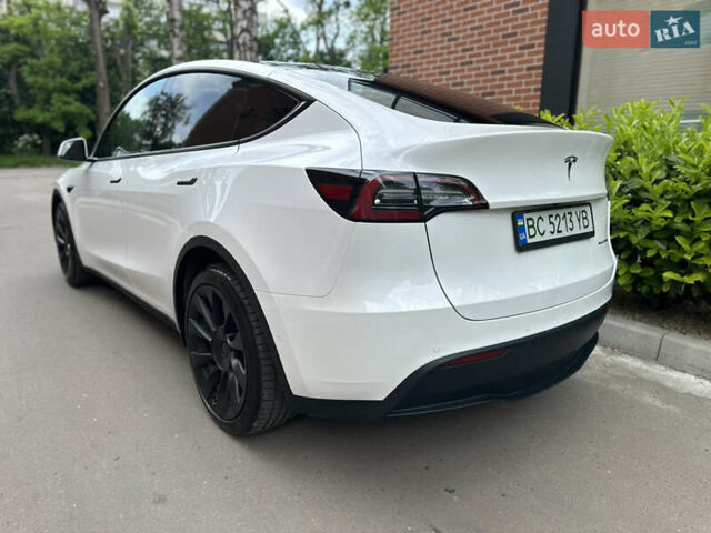 Белый Тесла Model Y, объемом двигателя 0 л и пробегом 53 тыс. км за 23500 $, фото 14 на Automoto.ua