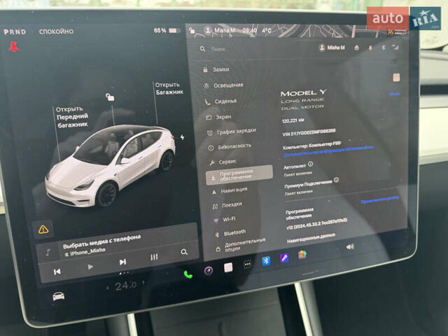 Белый Тесла Model Y, объемом двигателя 0 л и пробегом 120 тыс. км за 20500 $, фото 12 на Automoto.ua